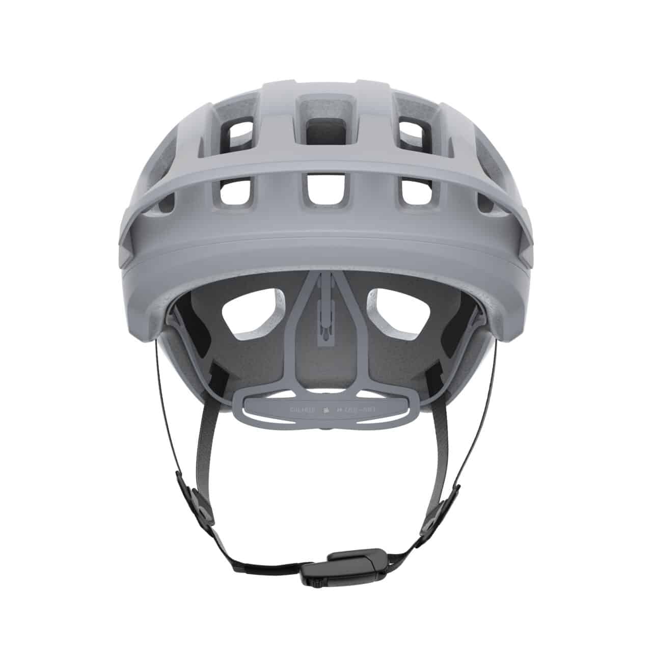 poc cularis granite grey matt front view