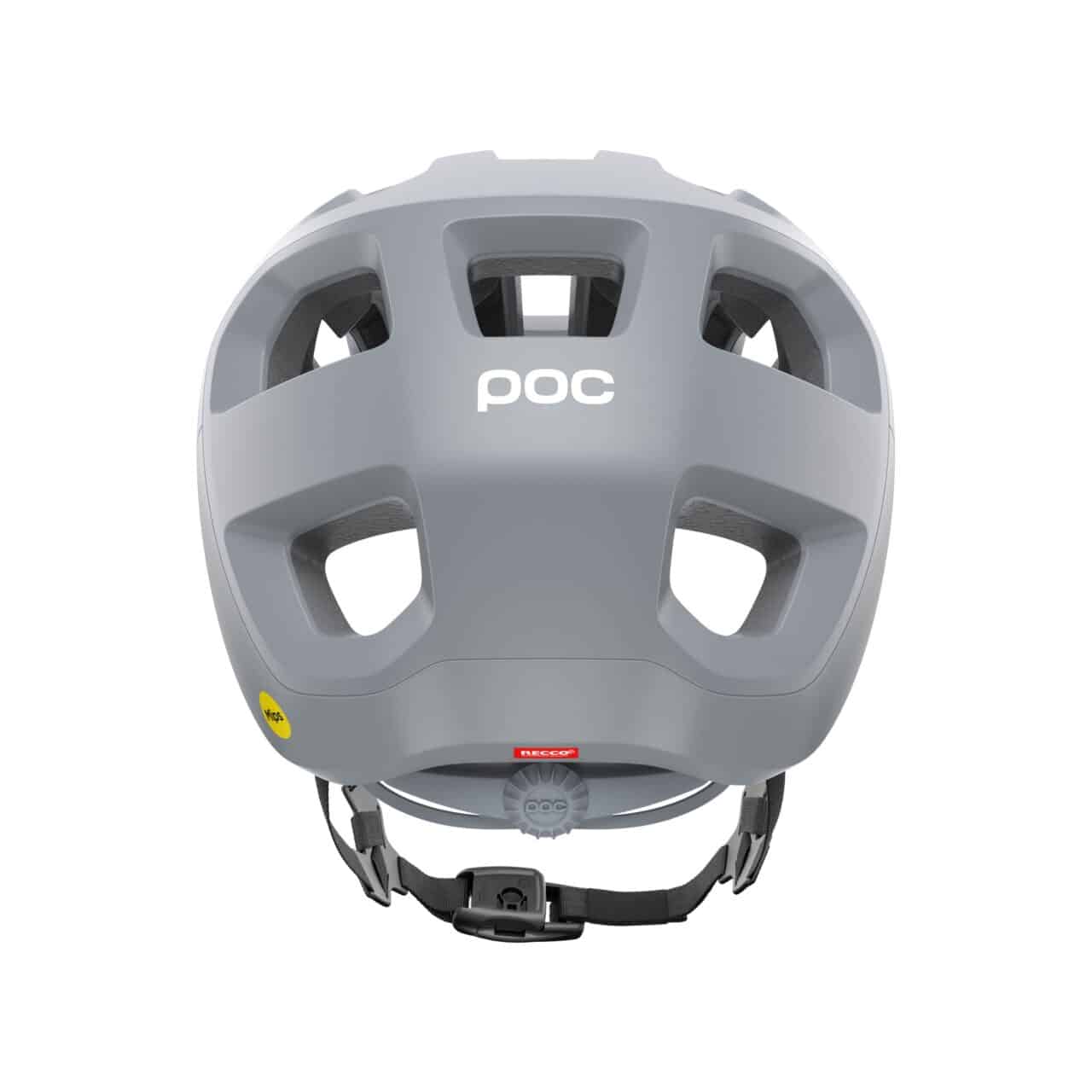 poc cularis granite grey matt back view