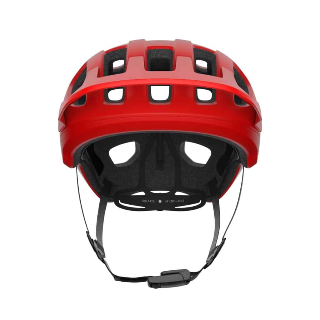 poc cularis prismane red matt/uranium black matt front view