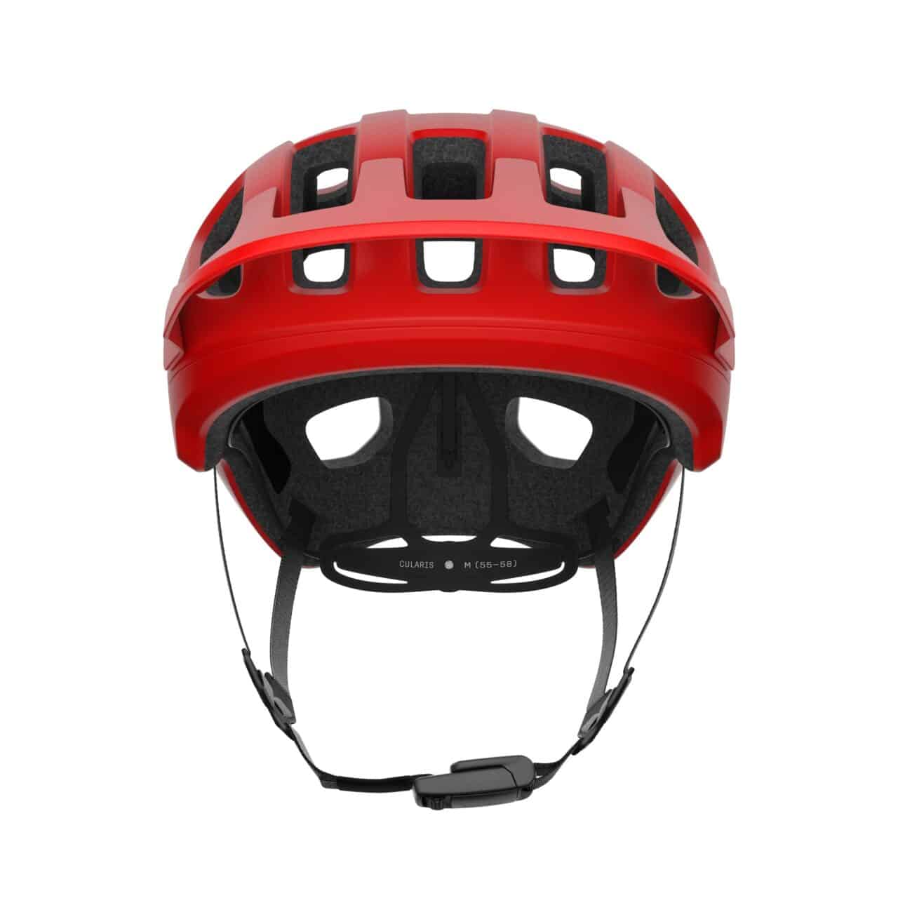 poc cularis prismane red matt/uranium black matt front view