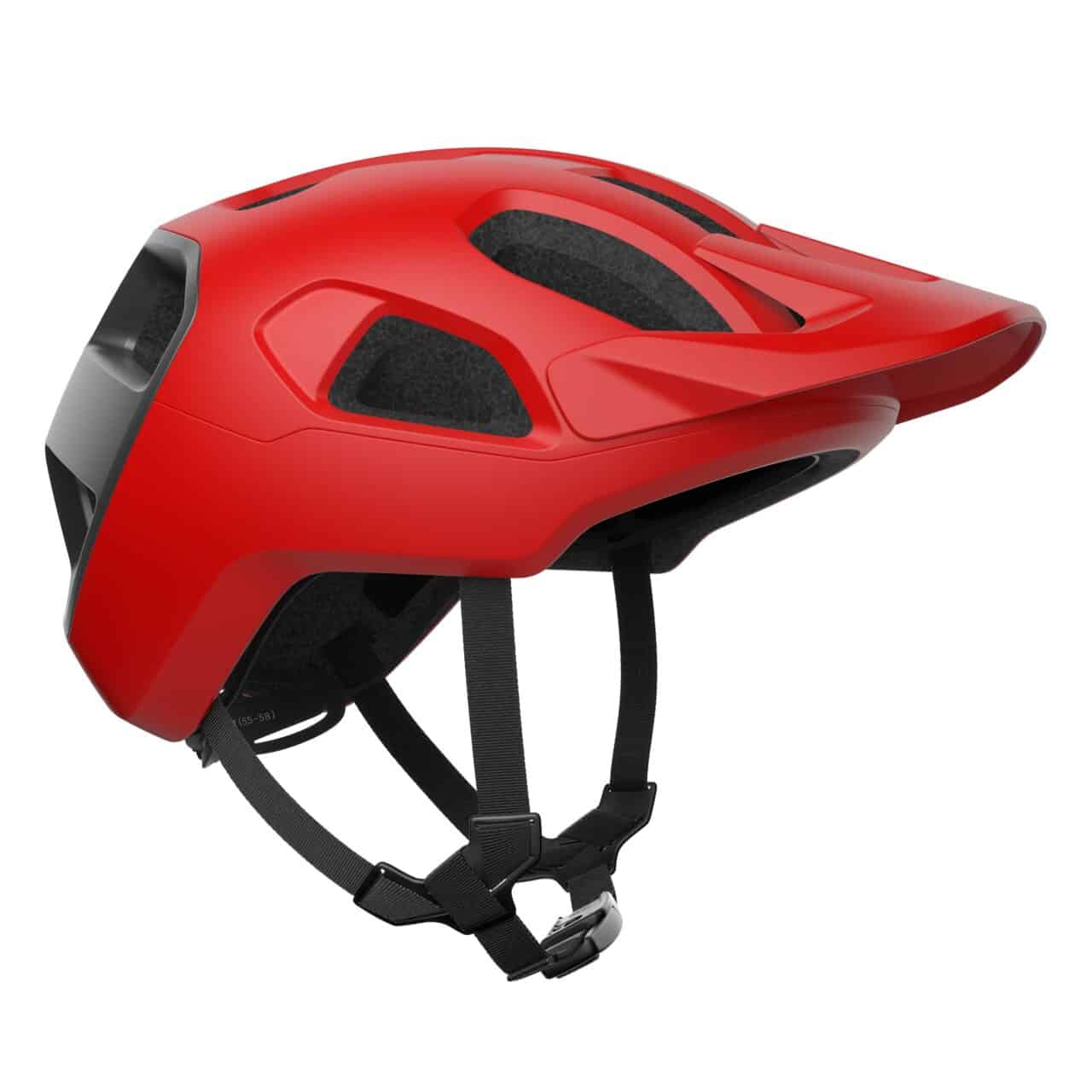 poc cularis prismane red matt/uranium black matt side view