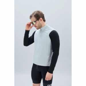 POC Pro Thermal Vest Granite Grey front on man