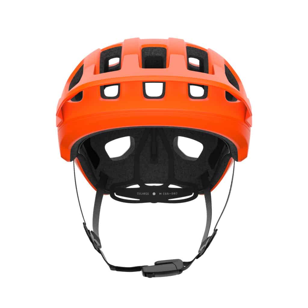 Poc Cularis Helmet Orange Matt front