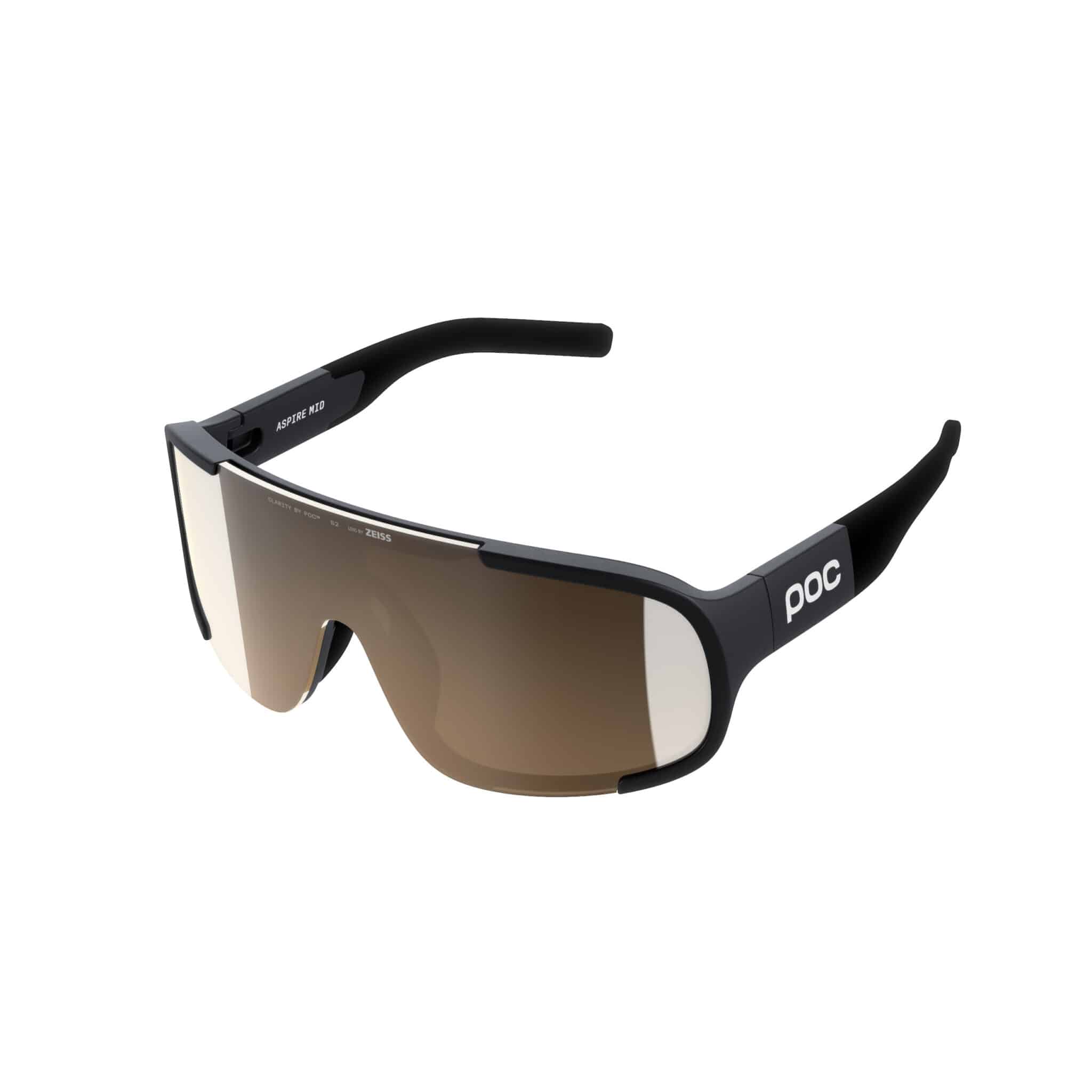 Poc Aspire Mid Sunglasses Uranium Black Partly Sunny Silver