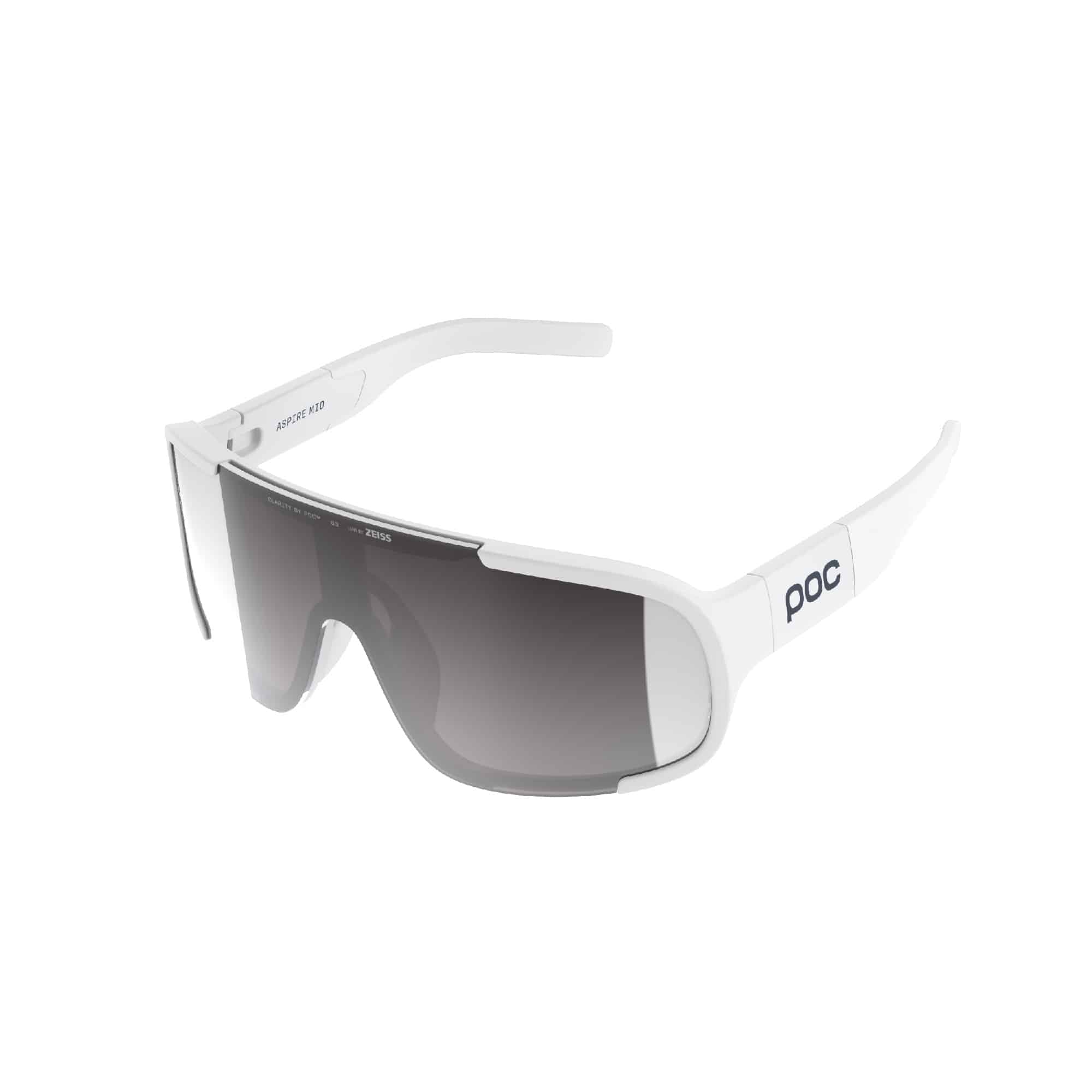 Poc Aspire Mid Sunglasses Hydrogen White Sunny Silver
