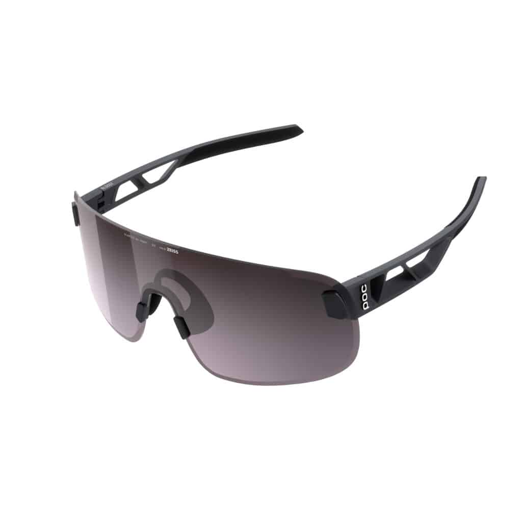 Poc Elicit Sunglasses Uranium Black Clarity Road Sunny Silver