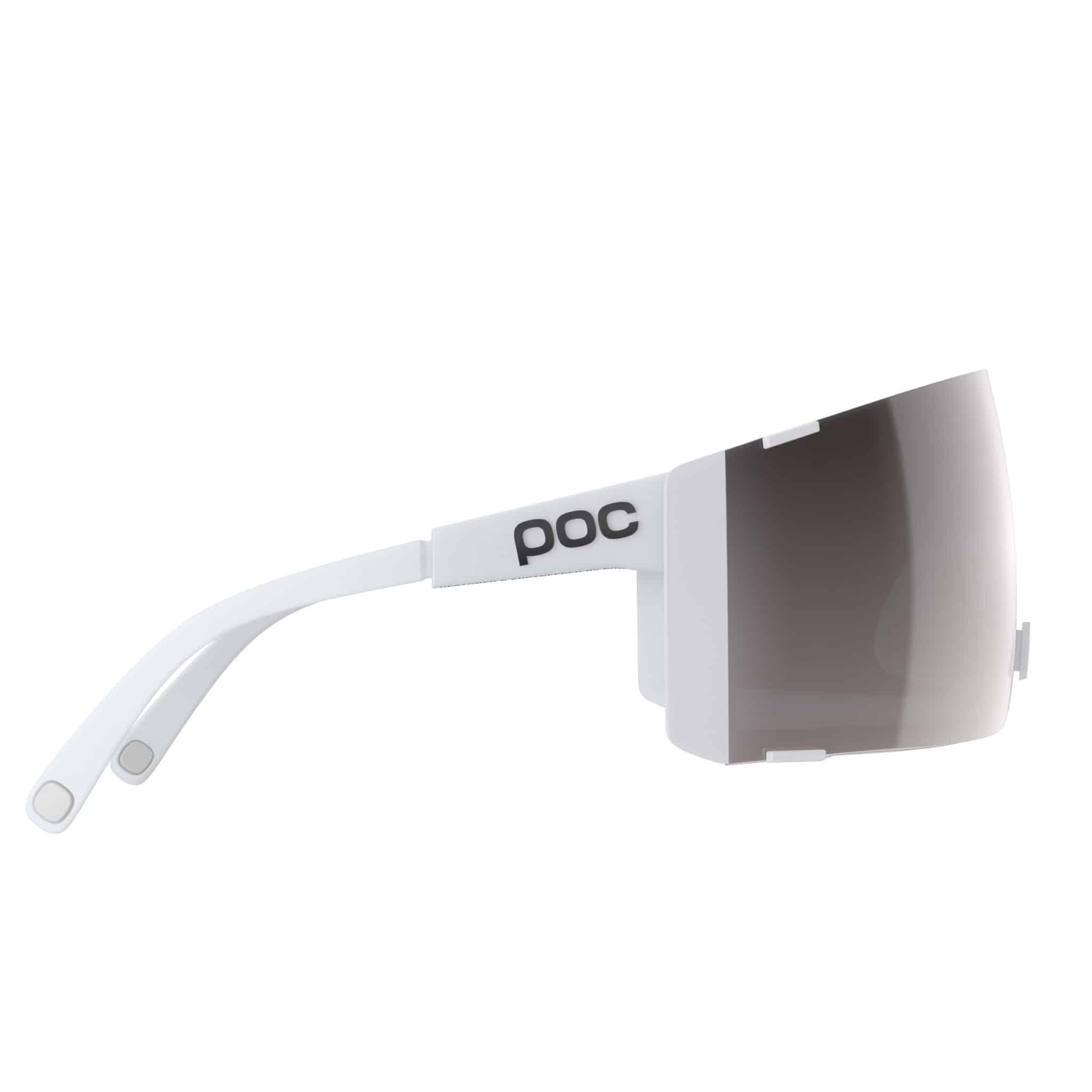 Poc Propel Sunglasses Hydrogen White Clarity Road Sunny Silver side profile