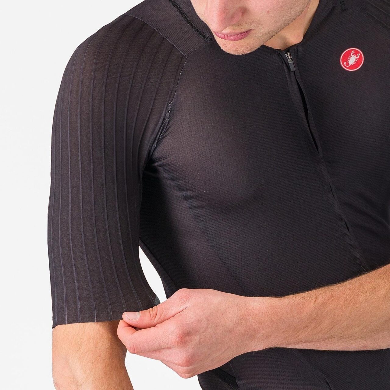 Castelli Free Sanremo 3 Short Sleeve Trisuit chest
