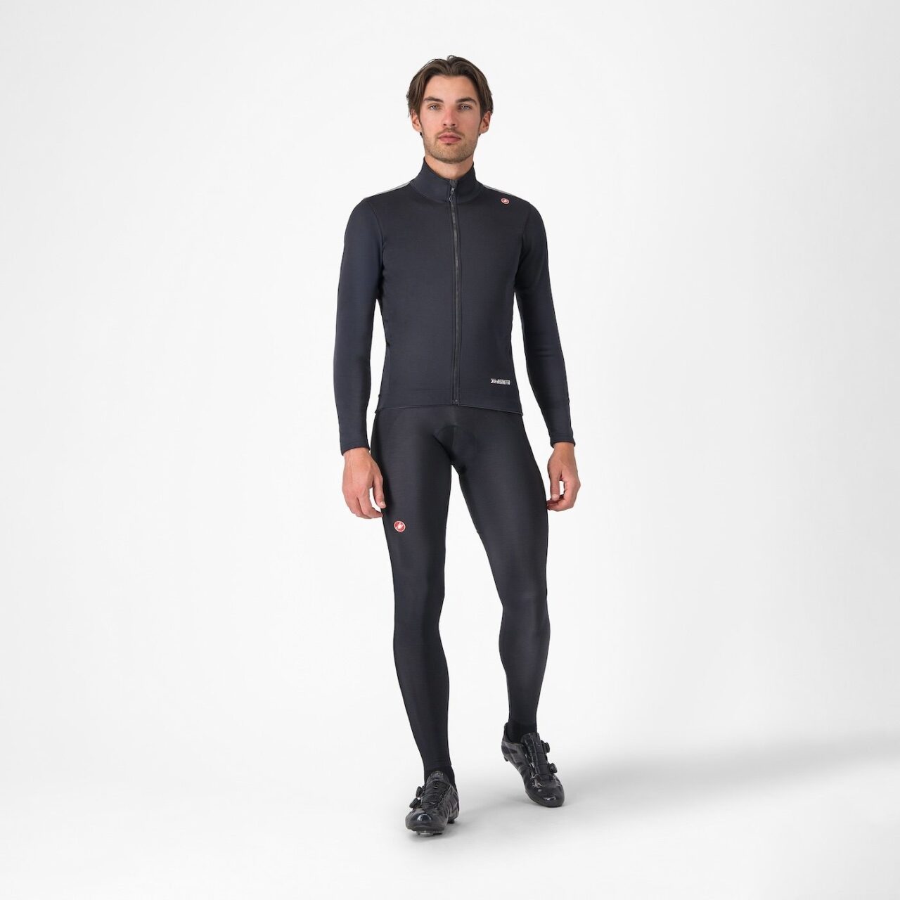 castelli espresso air jacket light black