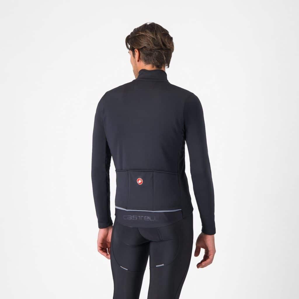 castelli espresso air jacket light black