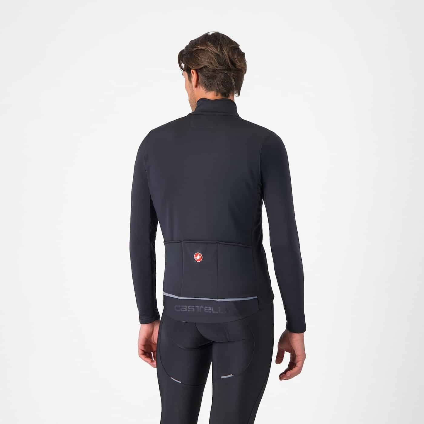 castelli espresso air jacket light black