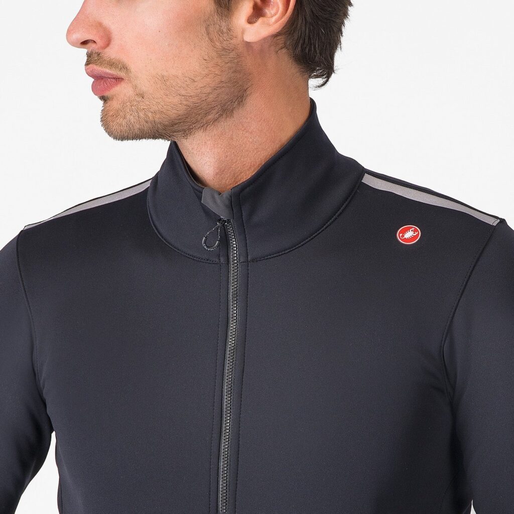 castelli espresso air jacket light black
