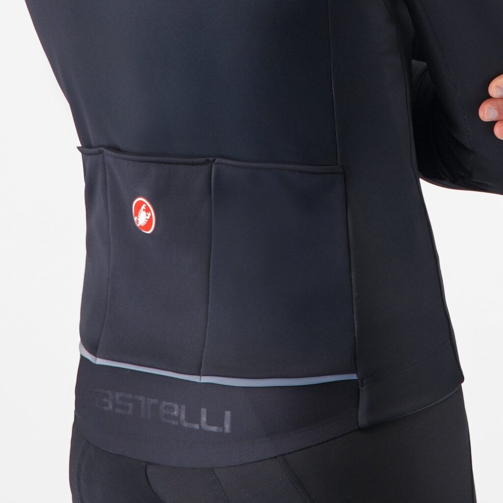 castelli espresso air jacket light black