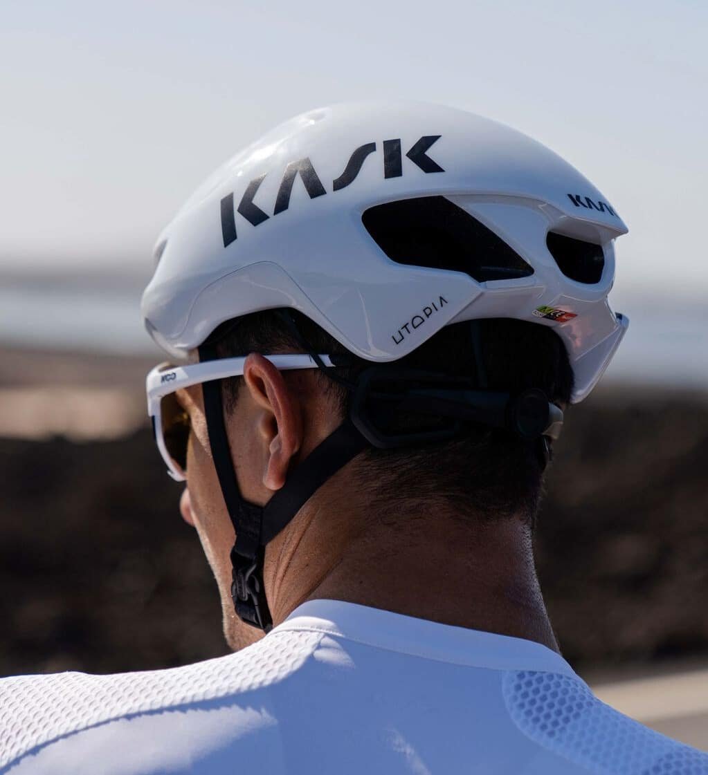 Kask Utopia Helmet on rider