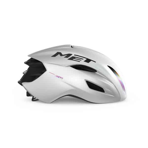 Met manta helmet holographic white