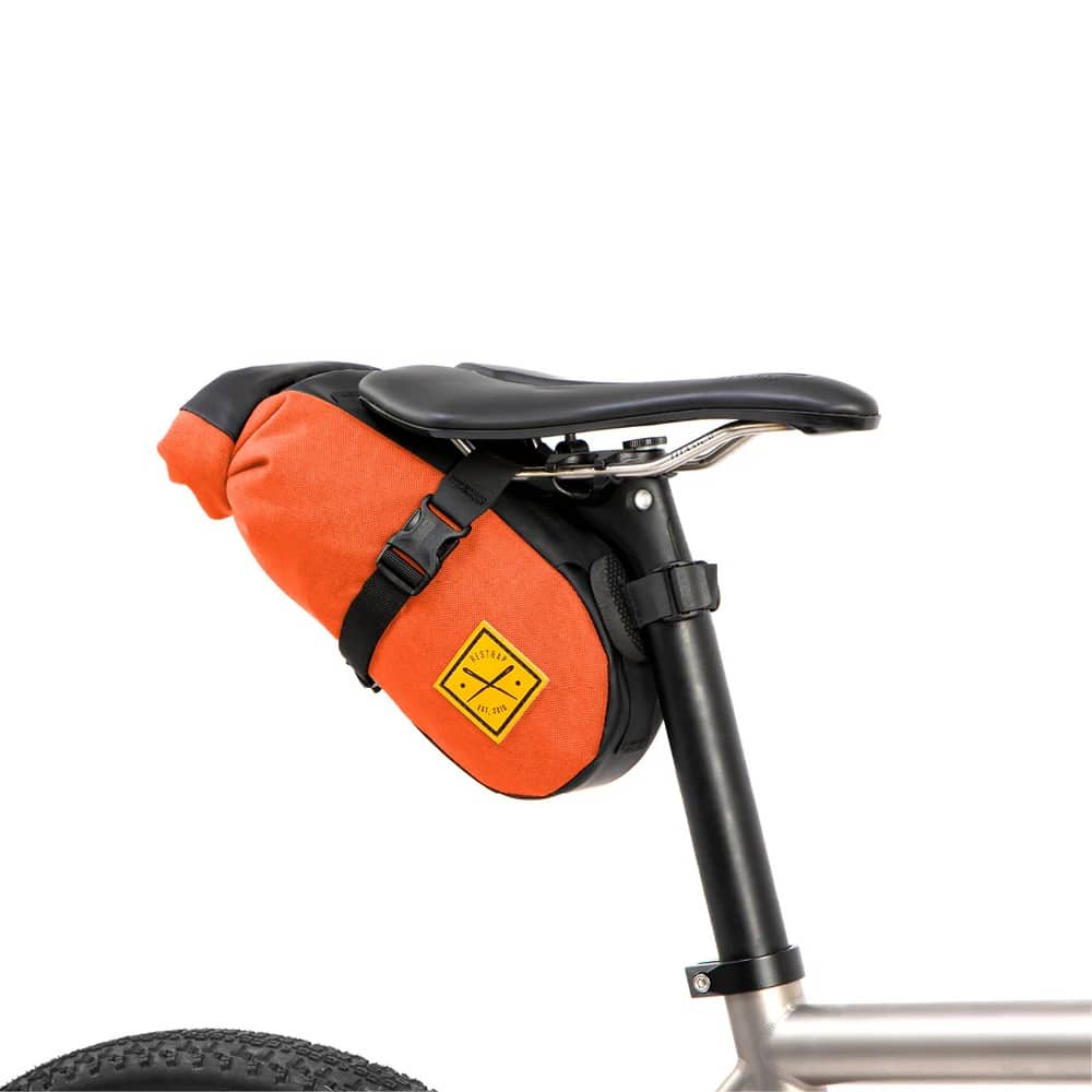Restrap Saddle Pack 2.5L Orange front angle