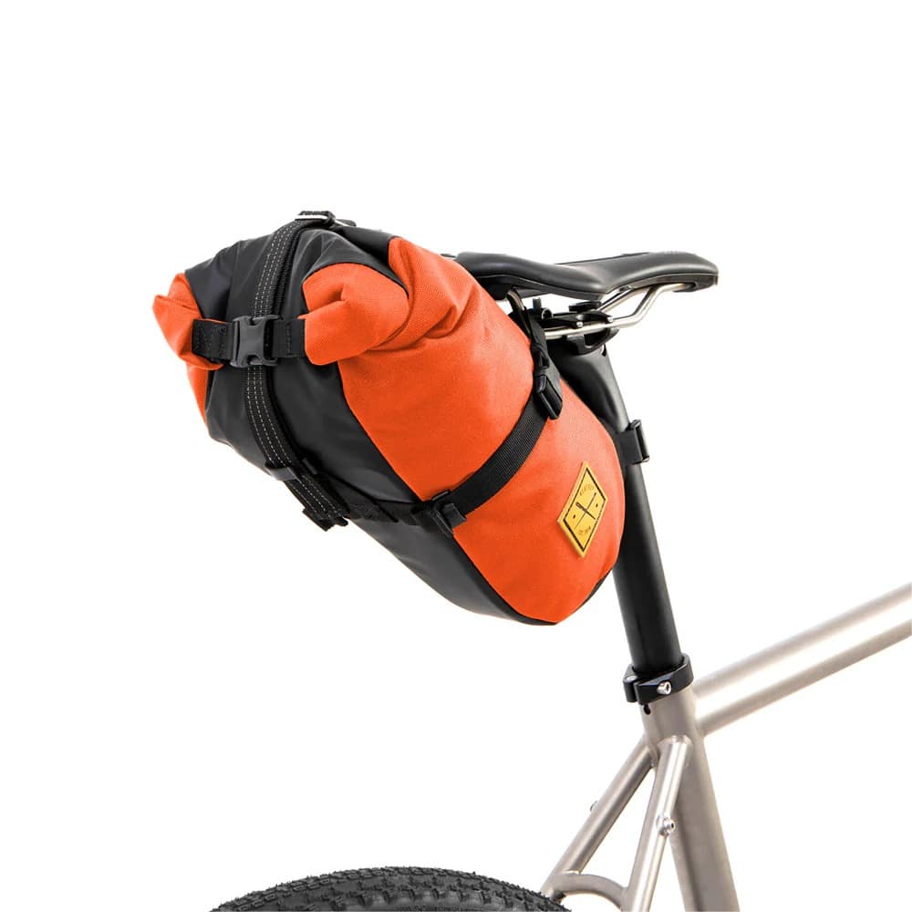 Restrap Saddle Pack 4.5L orange rear angle