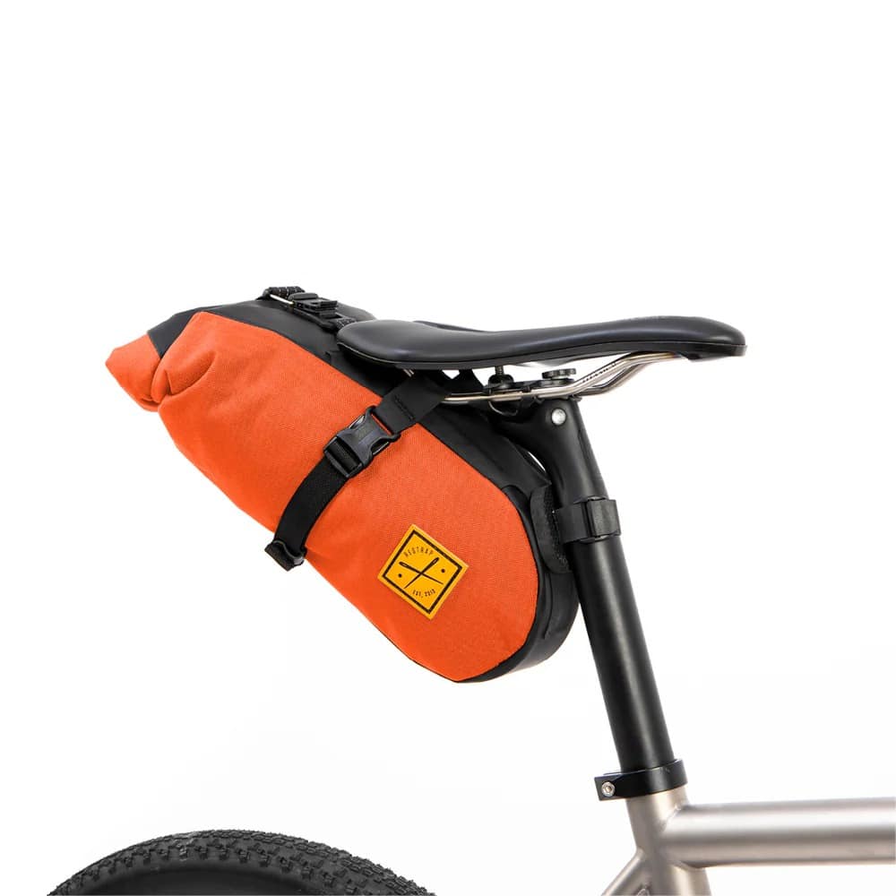 Restrap Saddle Pack 4.5L orange front angle