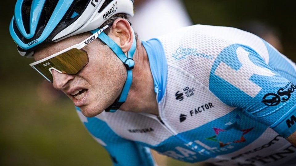 Scicon cycling sunglasses on professional cyclist