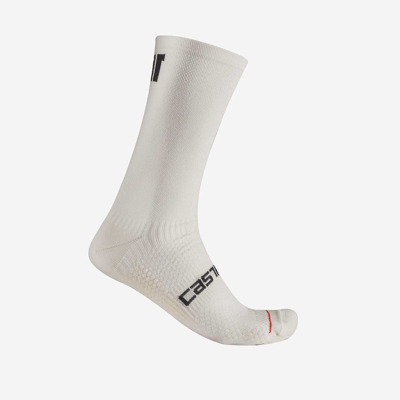 Castelli Como 20 Thermal Socks White