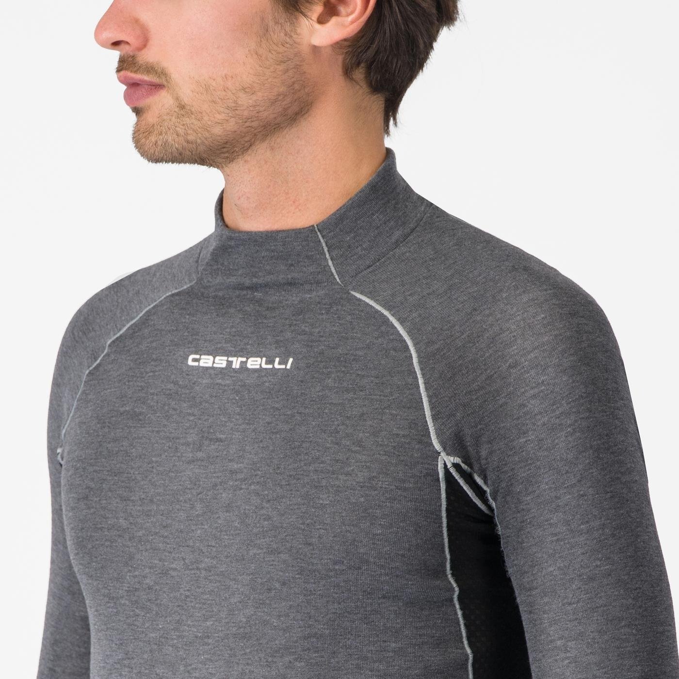 Castelli Flanders 2 Long Sleeve Base Layer close up