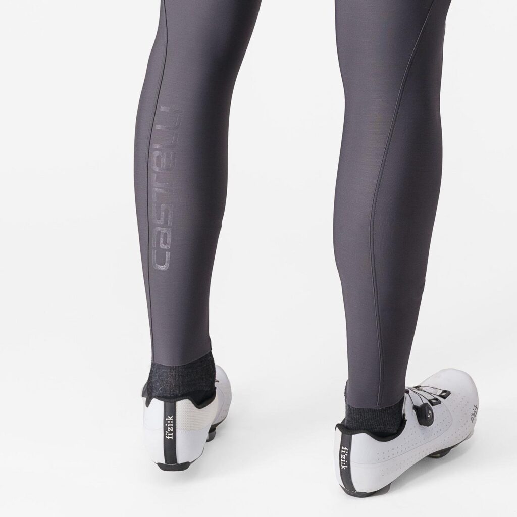 Castelli Espresso Bibtight Dark Gray calves