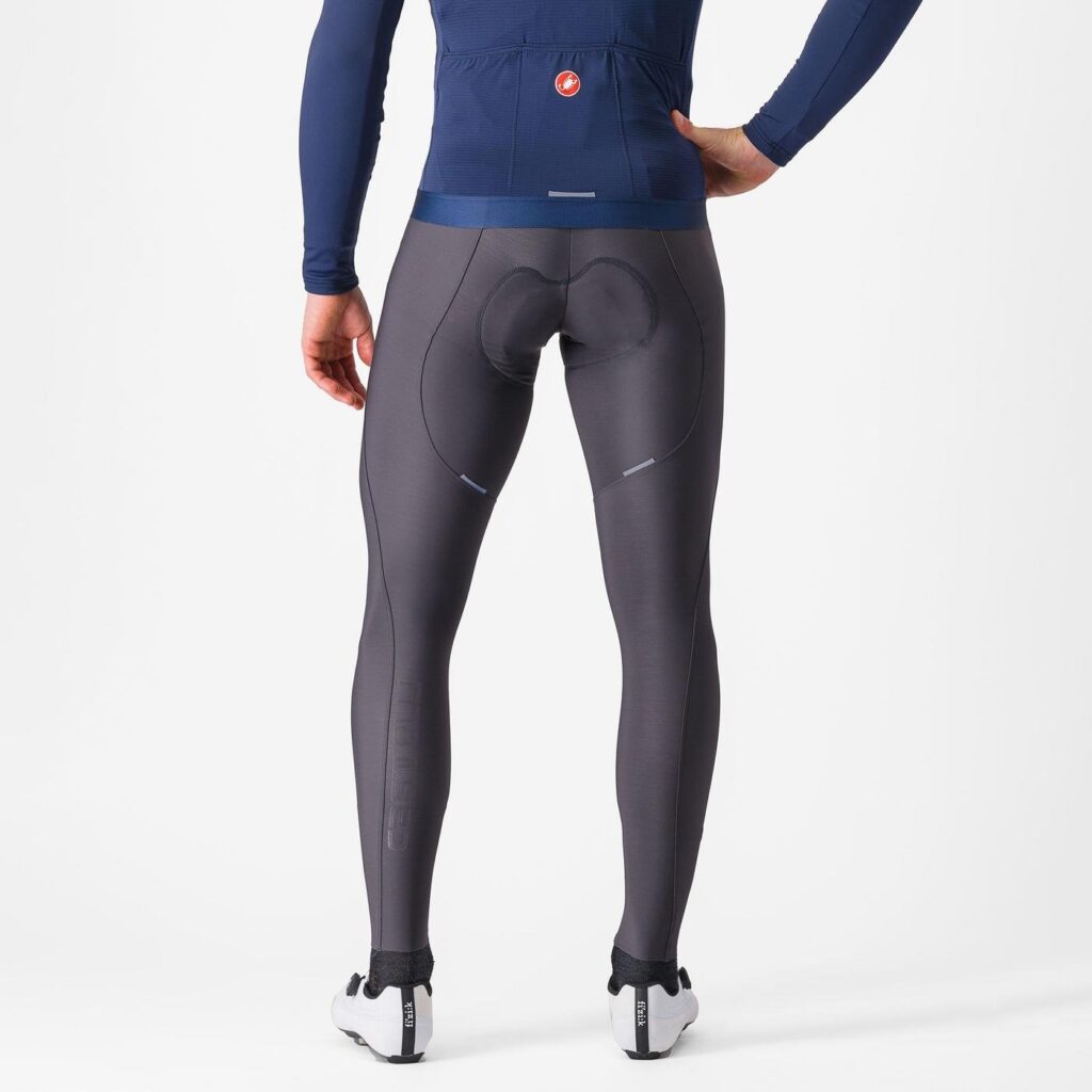 Castelli Espresso Bibtight Dark Gray rear