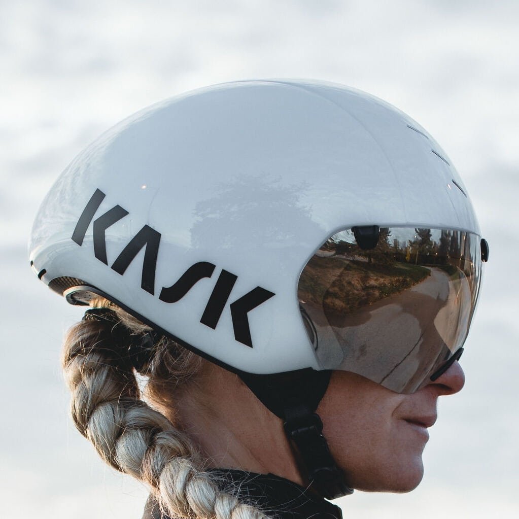 Kask Bambino Pro Aero Helmet on woman