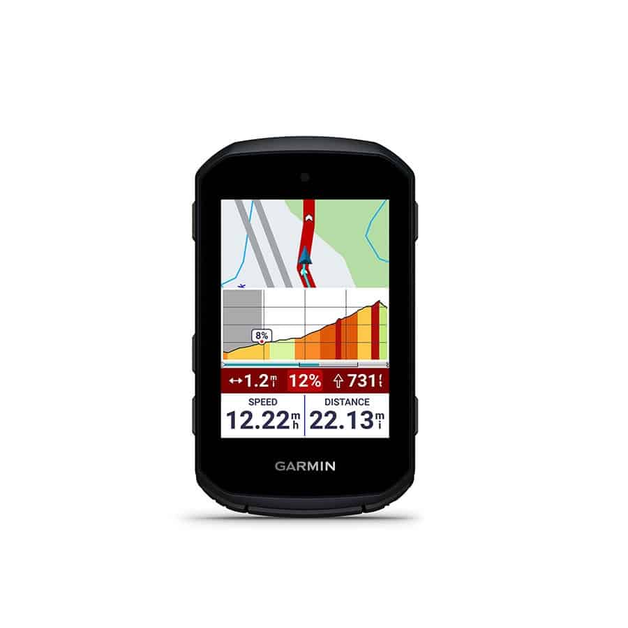 Garmin Edge 550 Bike computer navigation and hill climb