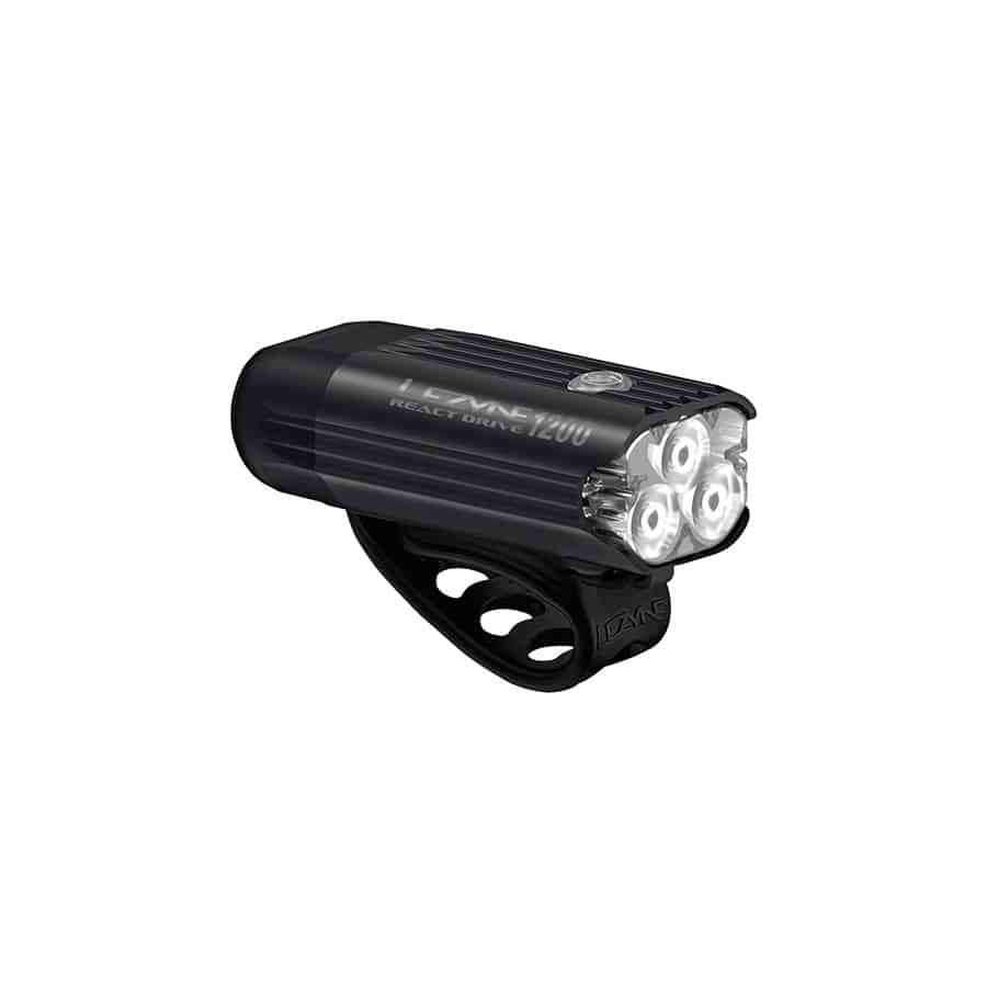 Lezyne React Drive Front Light buckled up