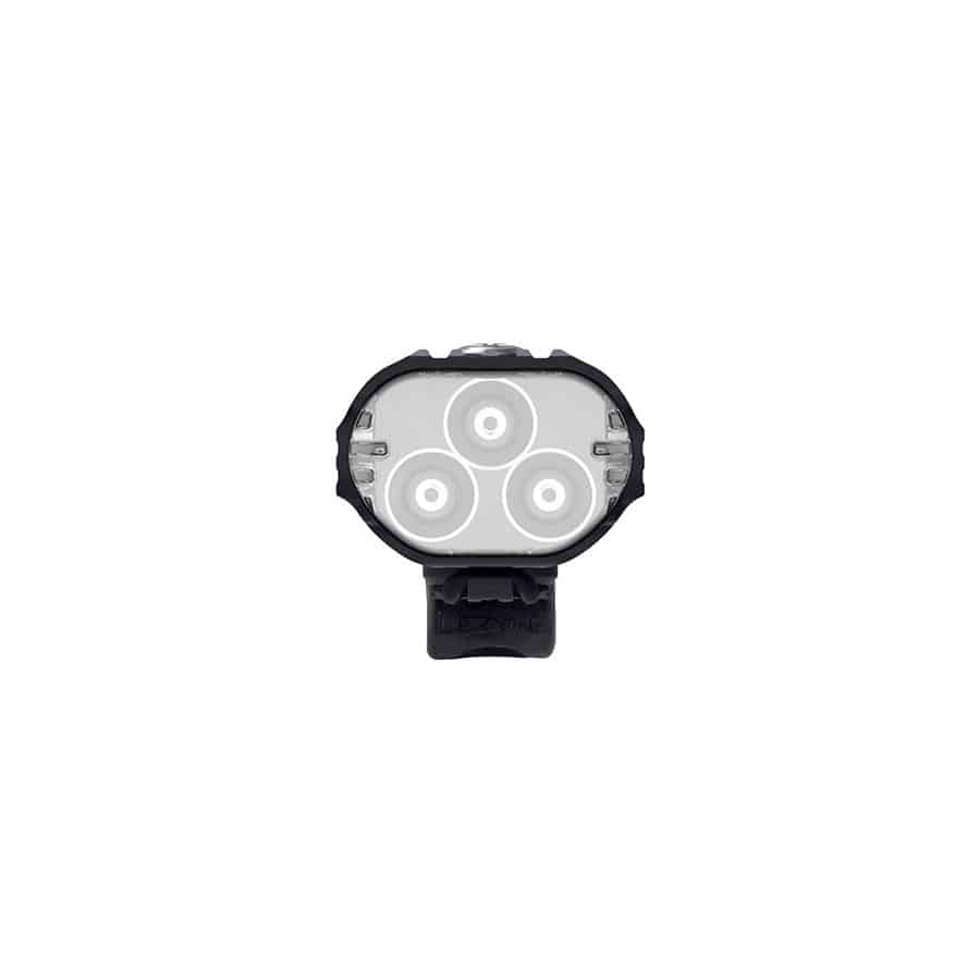 Lezyne React Drive Front Light head on
