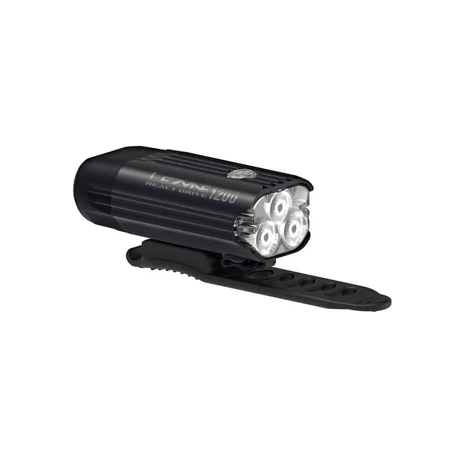 Lezyne React Drive Front Light with strap