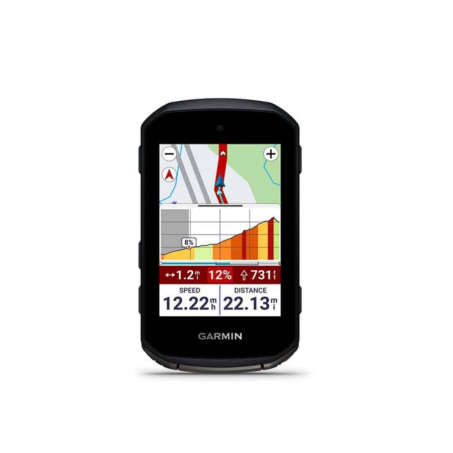 Garmin Edge 850 mapping