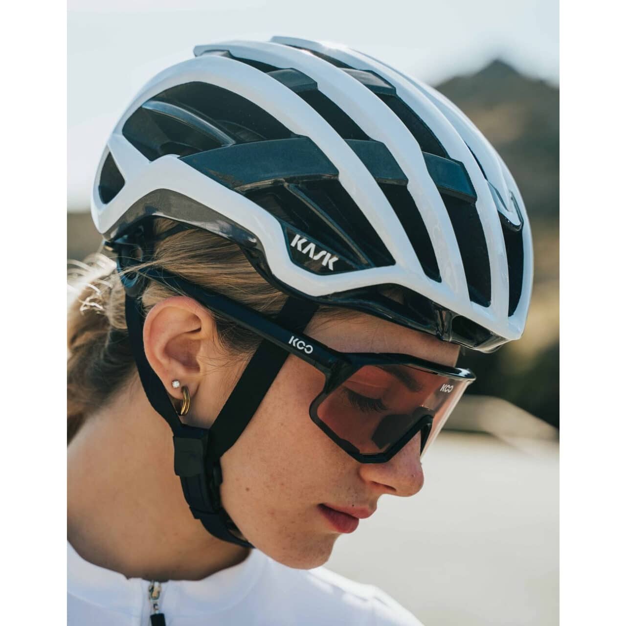 Kask Valegro Helmet on woman