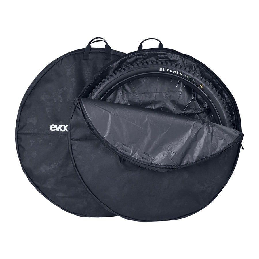 EVOC MTB Wheel Bags open