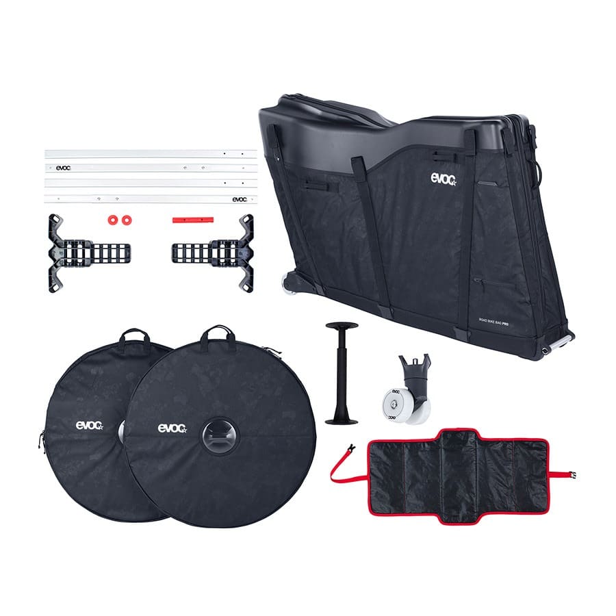 EVOC Road Bike Bag Pro includes