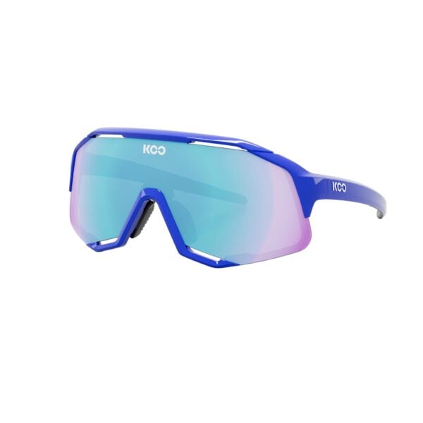 Koo Demos Sunglasses Blue/Turquoise Mirror