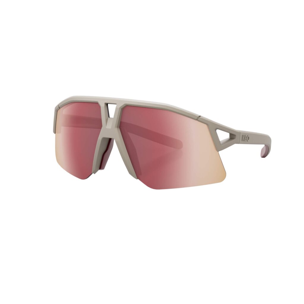 Koo Hype Sunglasses Strade Bianche Sand Matt/Siena Red Mirror