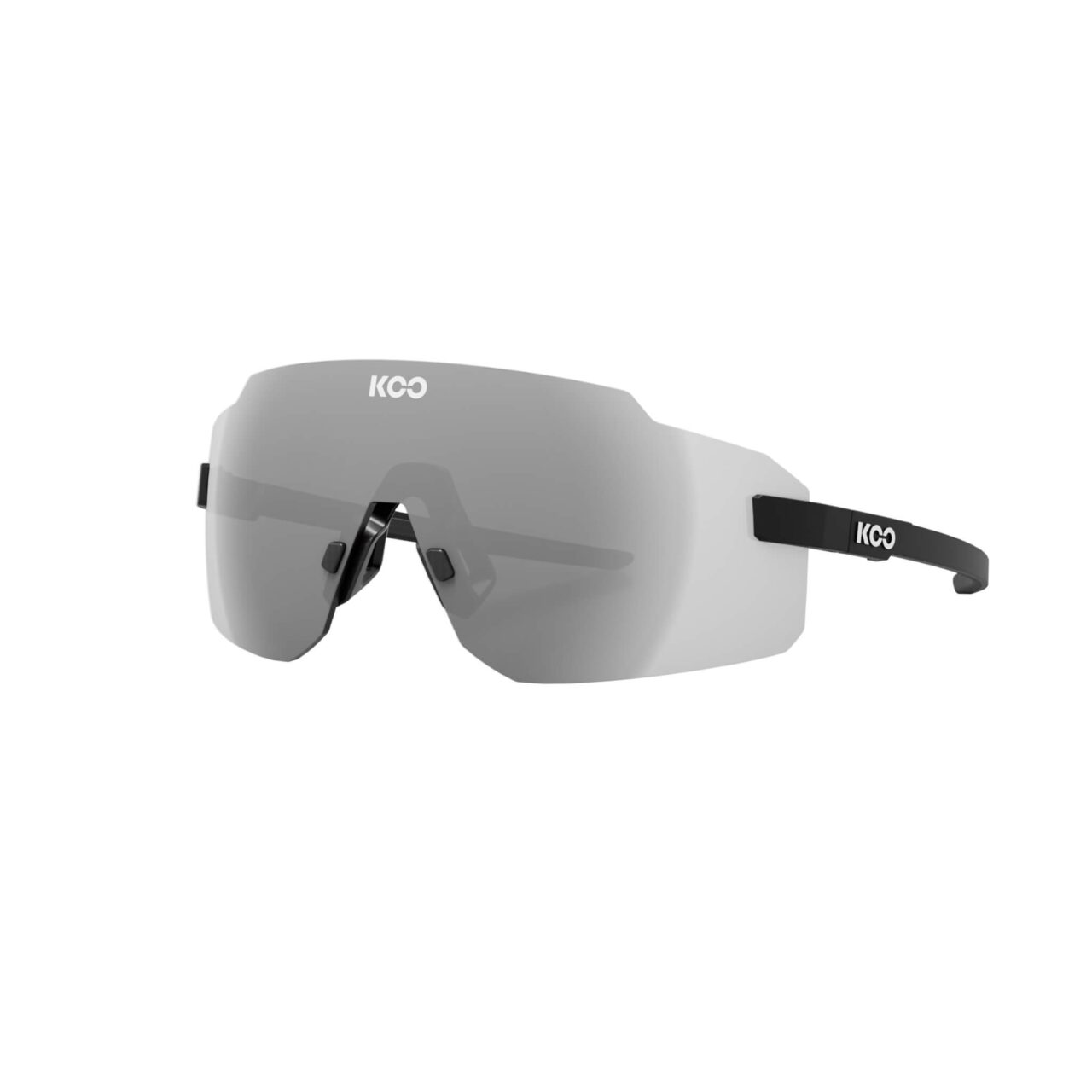 Koo Supernova Sunglasses Black Matt/Super Silver Mirror