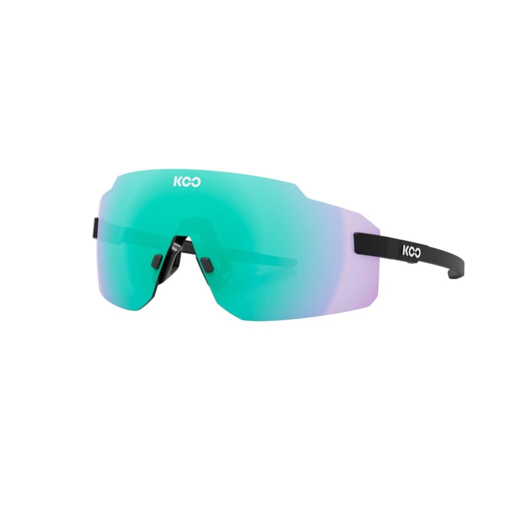 Koo Supernova Sunglasses Black Matt/Green Mirror