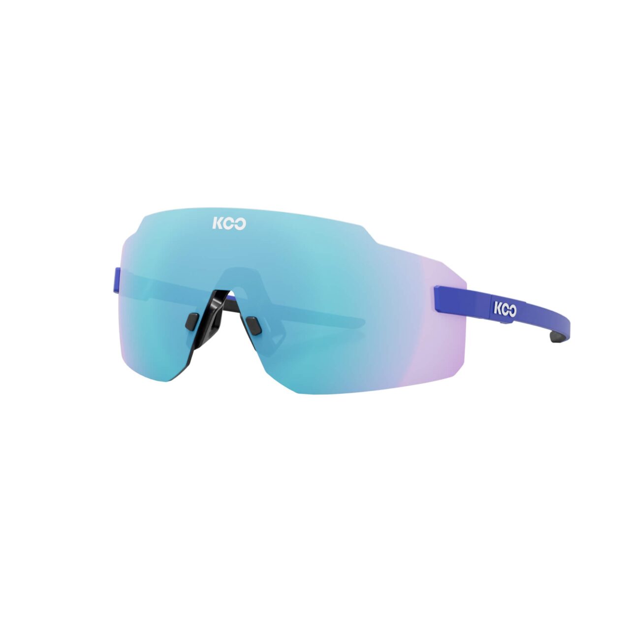 Koo Supernova Sunglasses Blue Matt/Turquoise Mirror