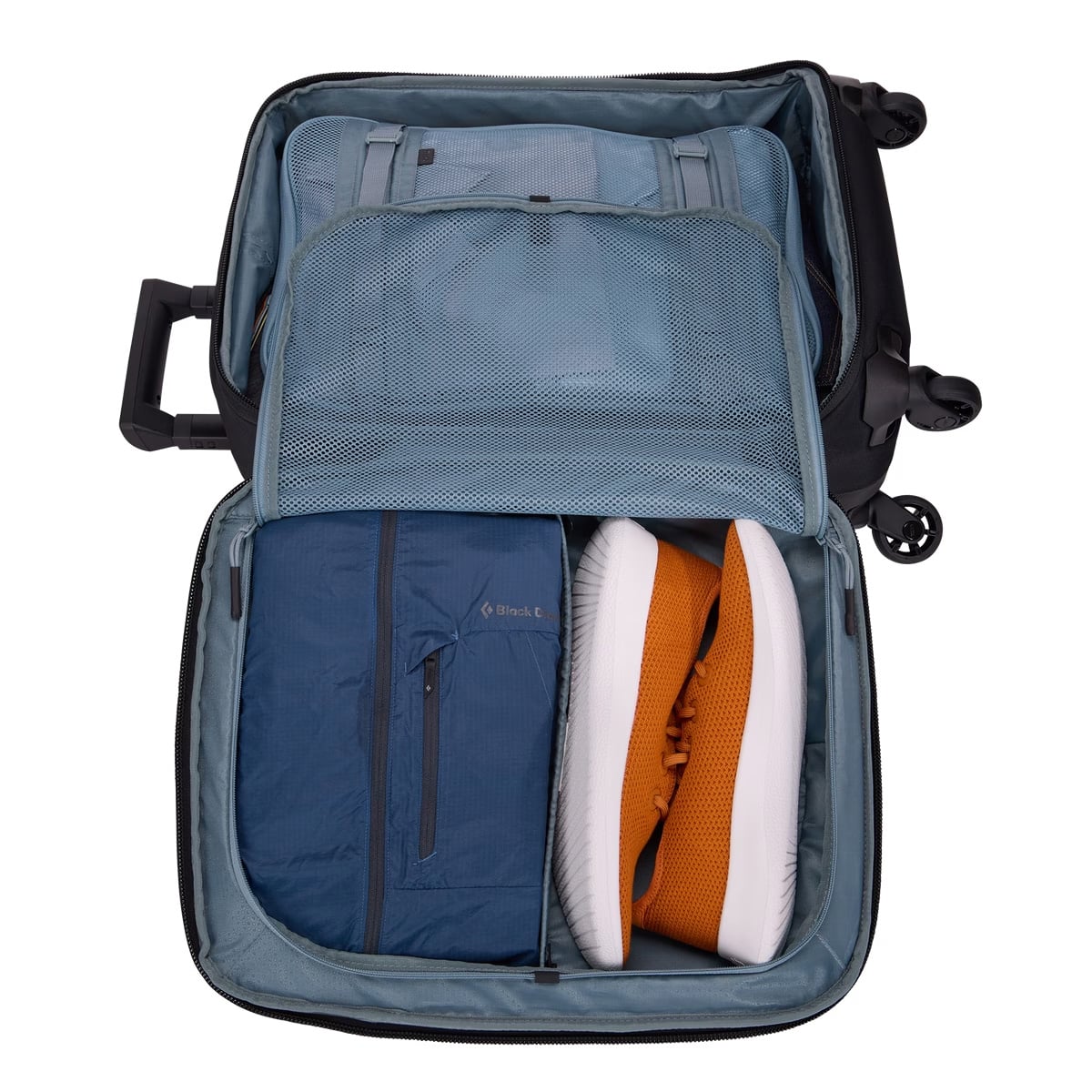 Thule subterra 2 carry-on spinner packed