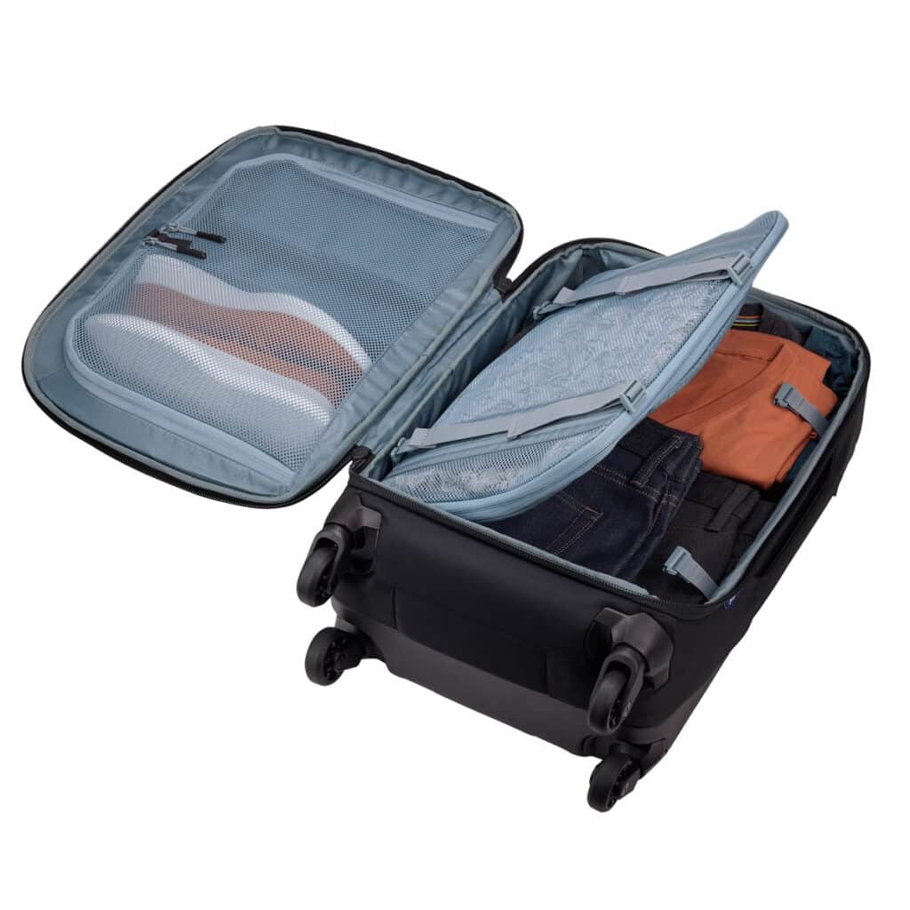 Thule subterra 2 carry-on spinner open