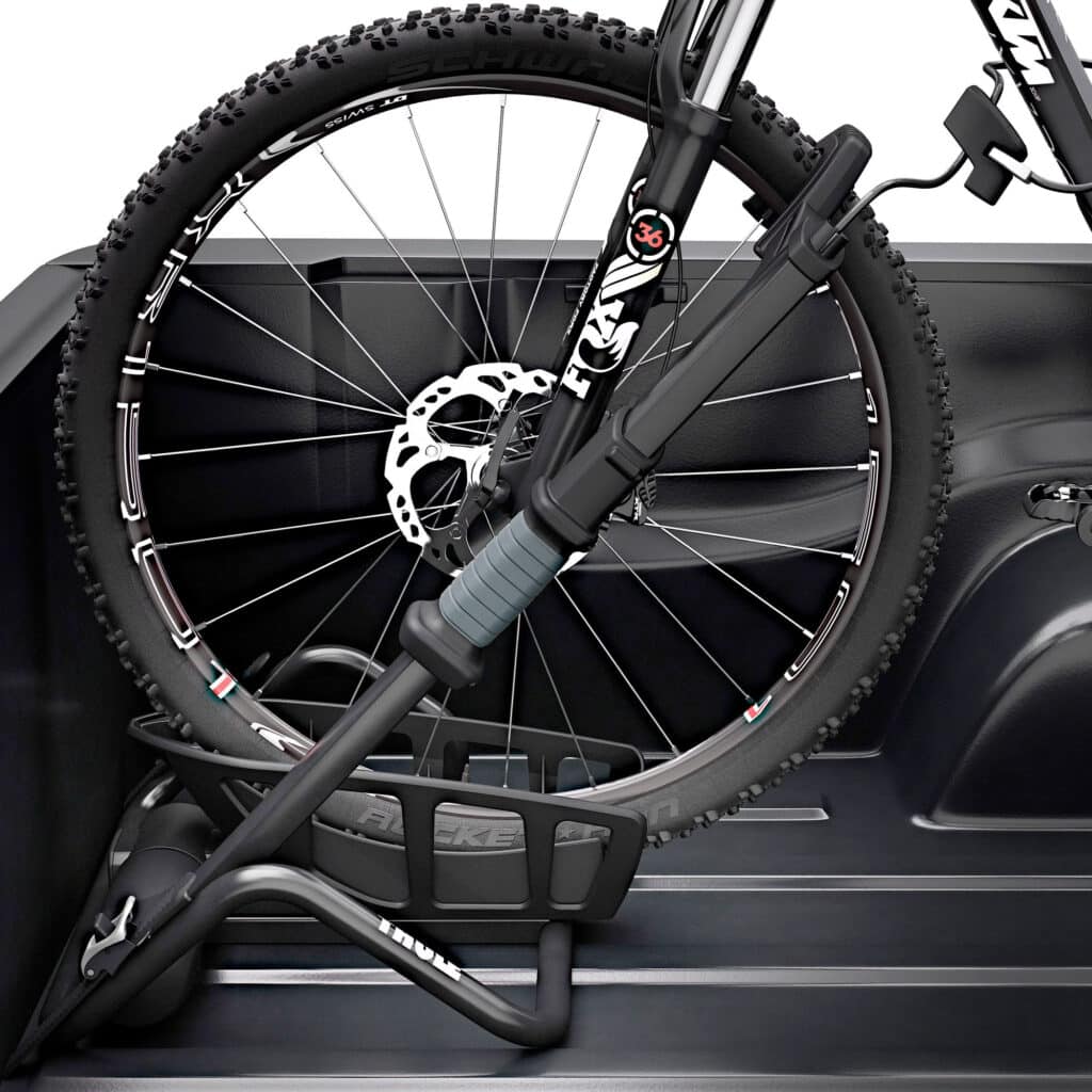 Thule Insta-Gator Pro Truck Bike Rack close up