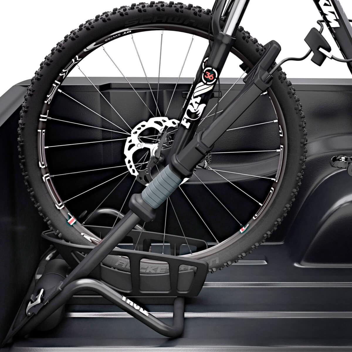 Thule Insta-Gator Pro Truck Bike Rack close up