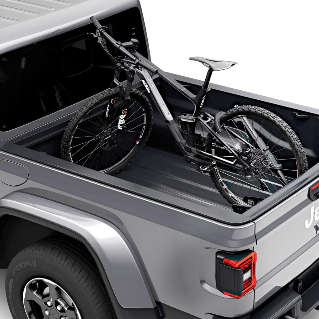 Thule Insta-Gator Pro Truck Bike Rack in truck