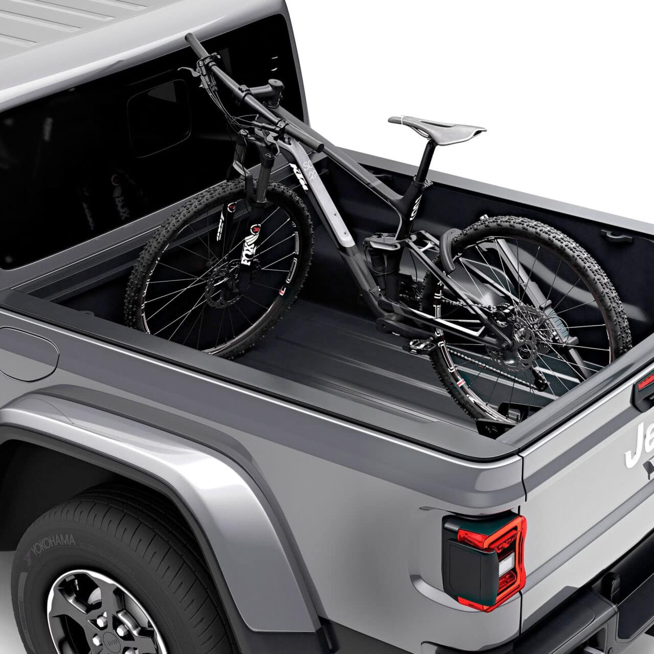Thule Insta-Gator Pro Truck Bike Rack in truck