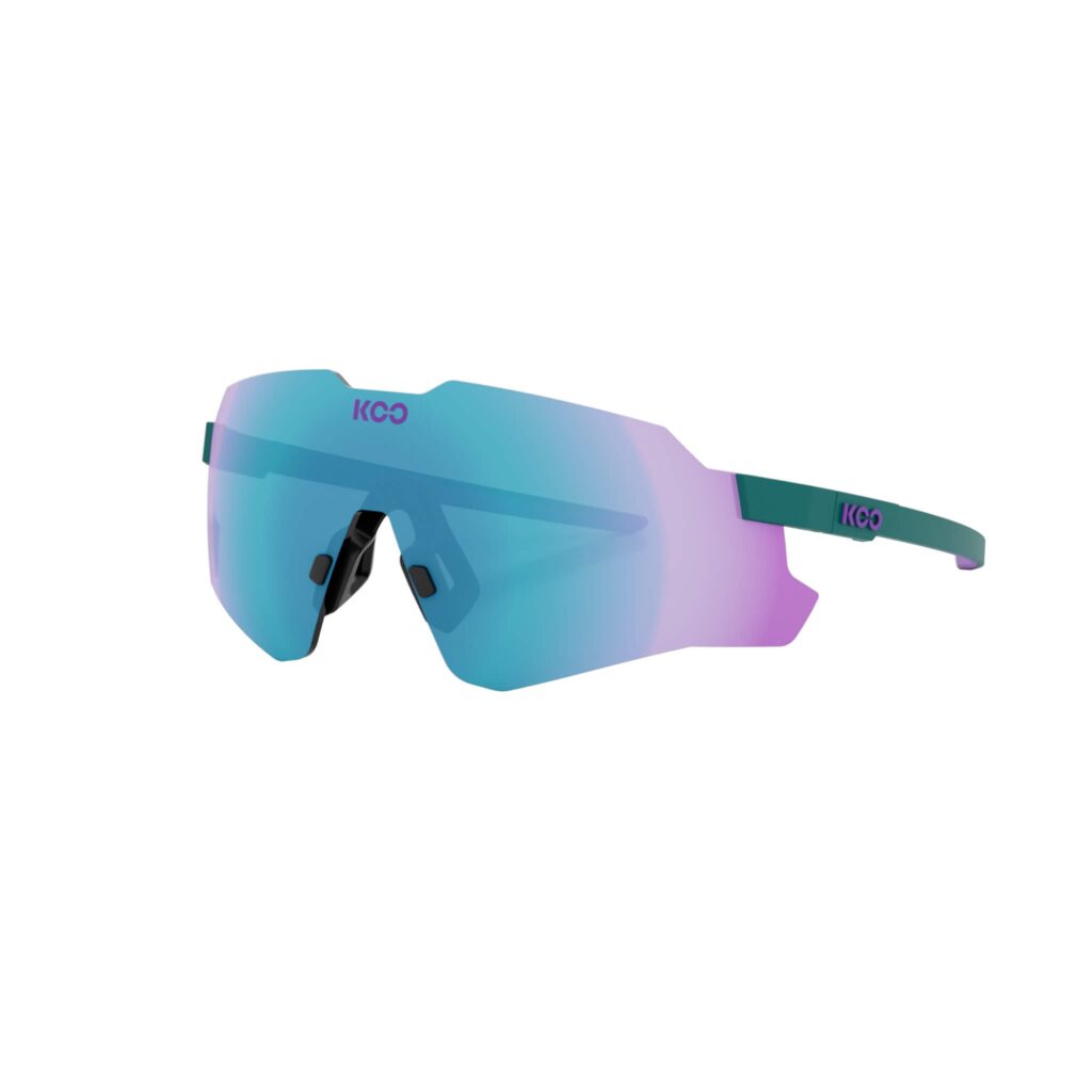 Koo Nebula Teal Matt Dark Turquoise Mirror