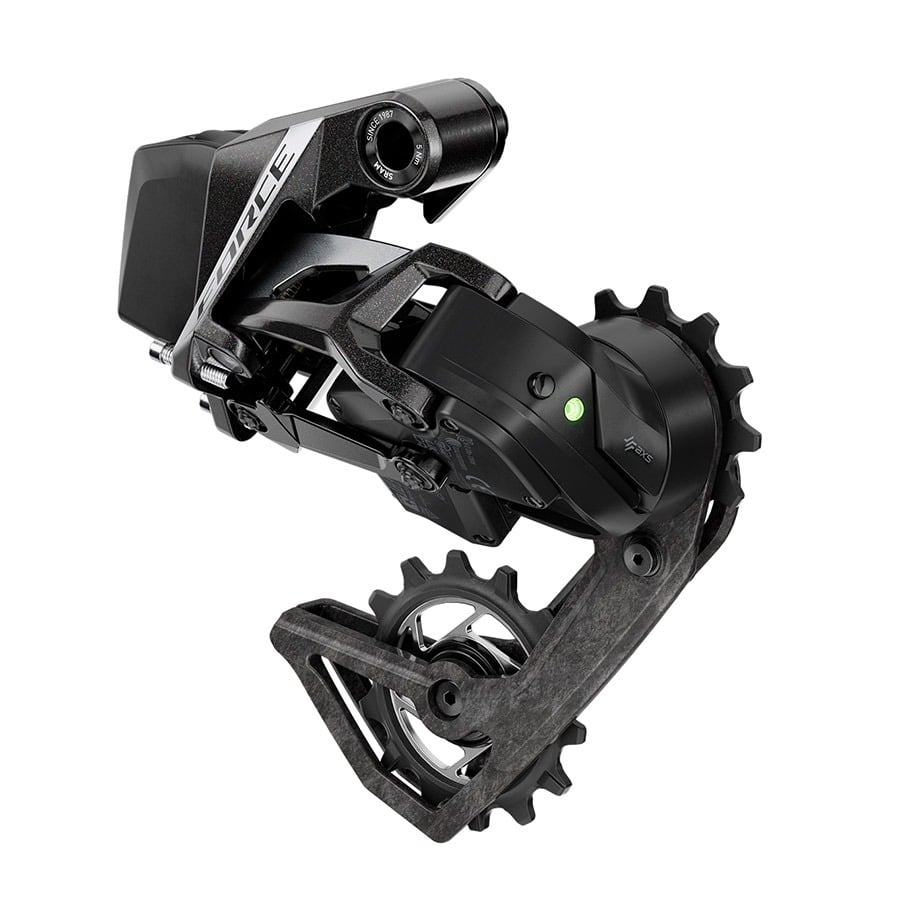 SRAM Force AXS E1 Rear derailleur in motion