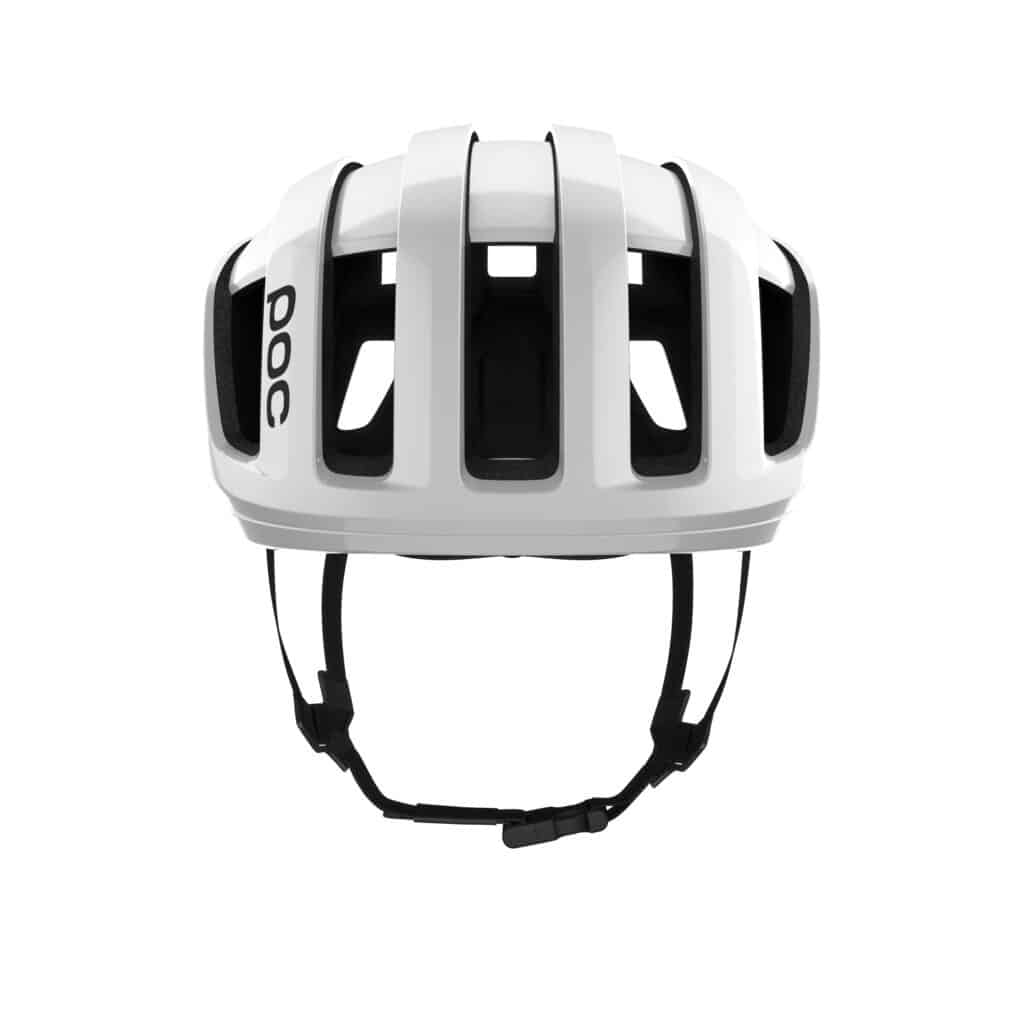 POC Cytal Helmet Hydrogen White/Uranium Black Matt with Logo front